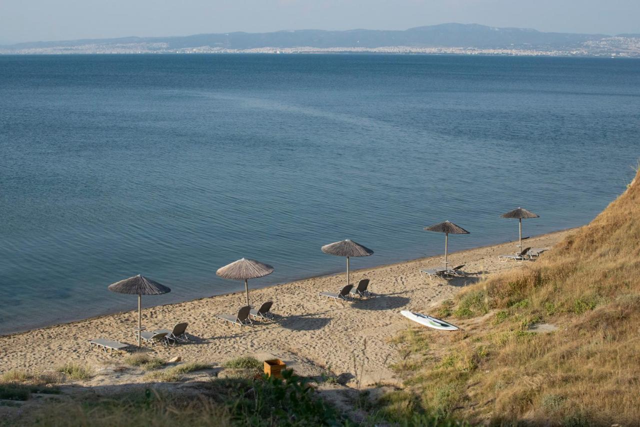 Angelbay Bungalows Agia Trias Exteriör bild
